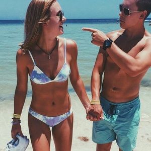 Triangl luna bikini.